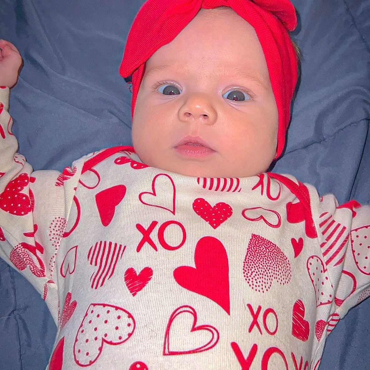 Braedyn is registered to the contest to win money with this photo: accessories, applique, baby, baseballcap, bed, bonnet, cap, clothing, cushion, face, hat, head, headband, homedecor, newborn, pattern, person, photography, portrait, t_shirt