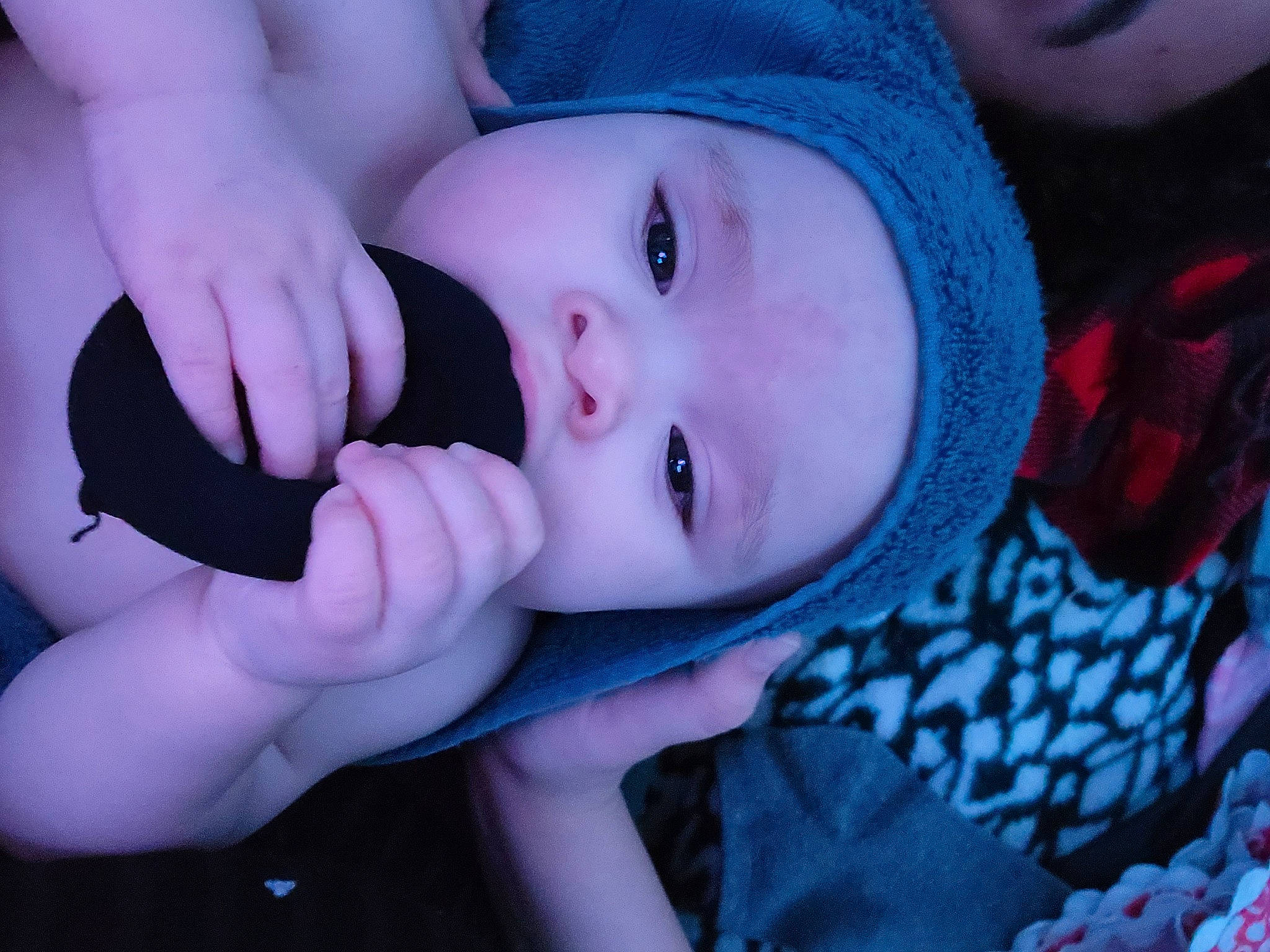 Genesis joined the competition — help win amazing prizes! baby, cheek, eyebrow, eyelash, finger, flash_photography, gesture, happy, head, headwear, human_body, iris, lip, mouth, nose, person, pink, purple, skin, smile