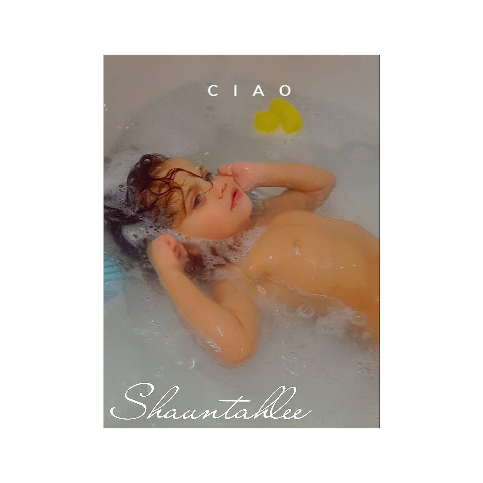 Shauntahlee joined the competition — help win amazing prizes! abdomen, advertising, arm, barechested, bathing, black_hair, brown_hair, chest, eyebrow, eyelash, font, gesture, hair, happy, human_body, long_hair, neck, person, shoulder, swimwear