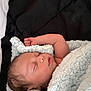 Grayson is registered to the contest to win money with this photo: baby, sleeping, blanket, soft, cozy, infant, peaceful, face, skin, arm, resting, bed, comfort, nap, child, warm, cute, indoors, head, relaxation