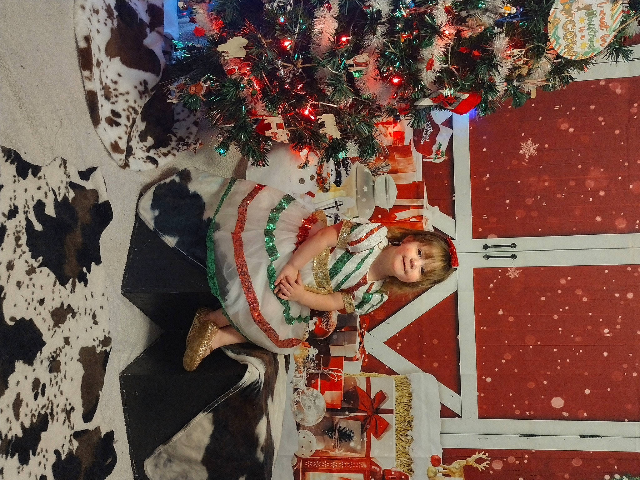 Evelynn joined the competition — help win amazing prizes! carmine, christmas, christmas_decoration, christmas_eve, christmas_ornament, christmas_tree, conifer, event, fun, holiday, holiday_ornament, joy, ornament, pattern, person, plant, room, textile, tradition, tree