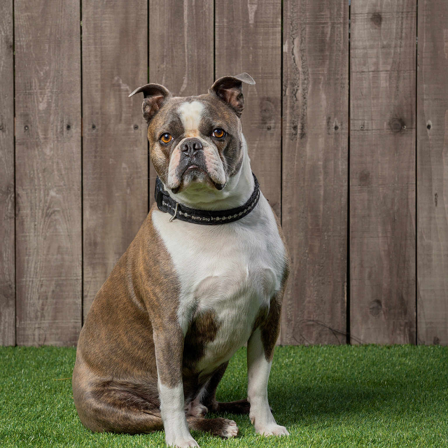 Duke joined the competition — help win amazing prizes! animal, bostonbull, boxer, bulldog, canine, dog, frenchbulldog, grass, lawn, pet, pitbull, plant