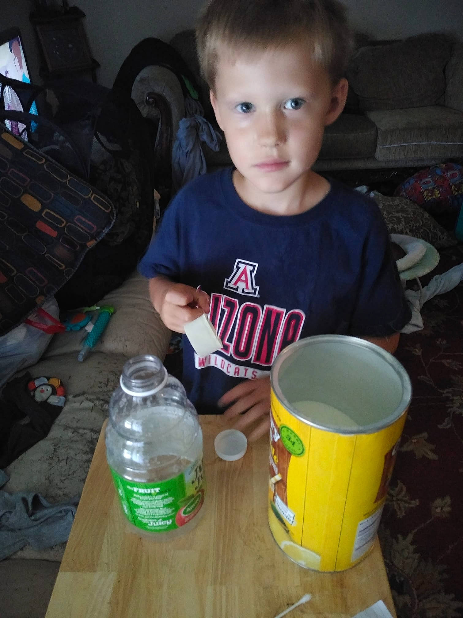 Draiden is registered to the contest to win money with this photo: bucket, child, person, play, toddler