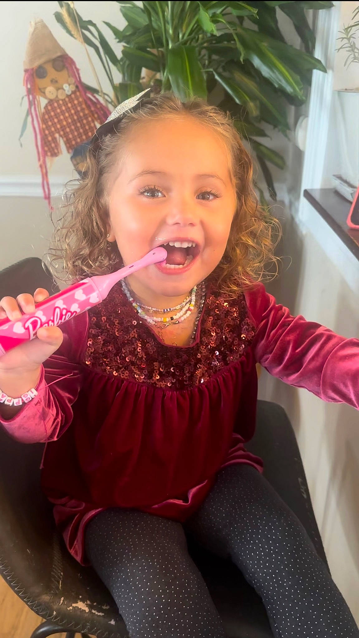 Birdie joined the competition — help win amazing prizes! cheek, child, eye, eyebrow, eyelash, facial_expression, finger, fun, hair, hairstyle, happy, head, iris, lip, mouth, person, pink, skin, smile, thigh