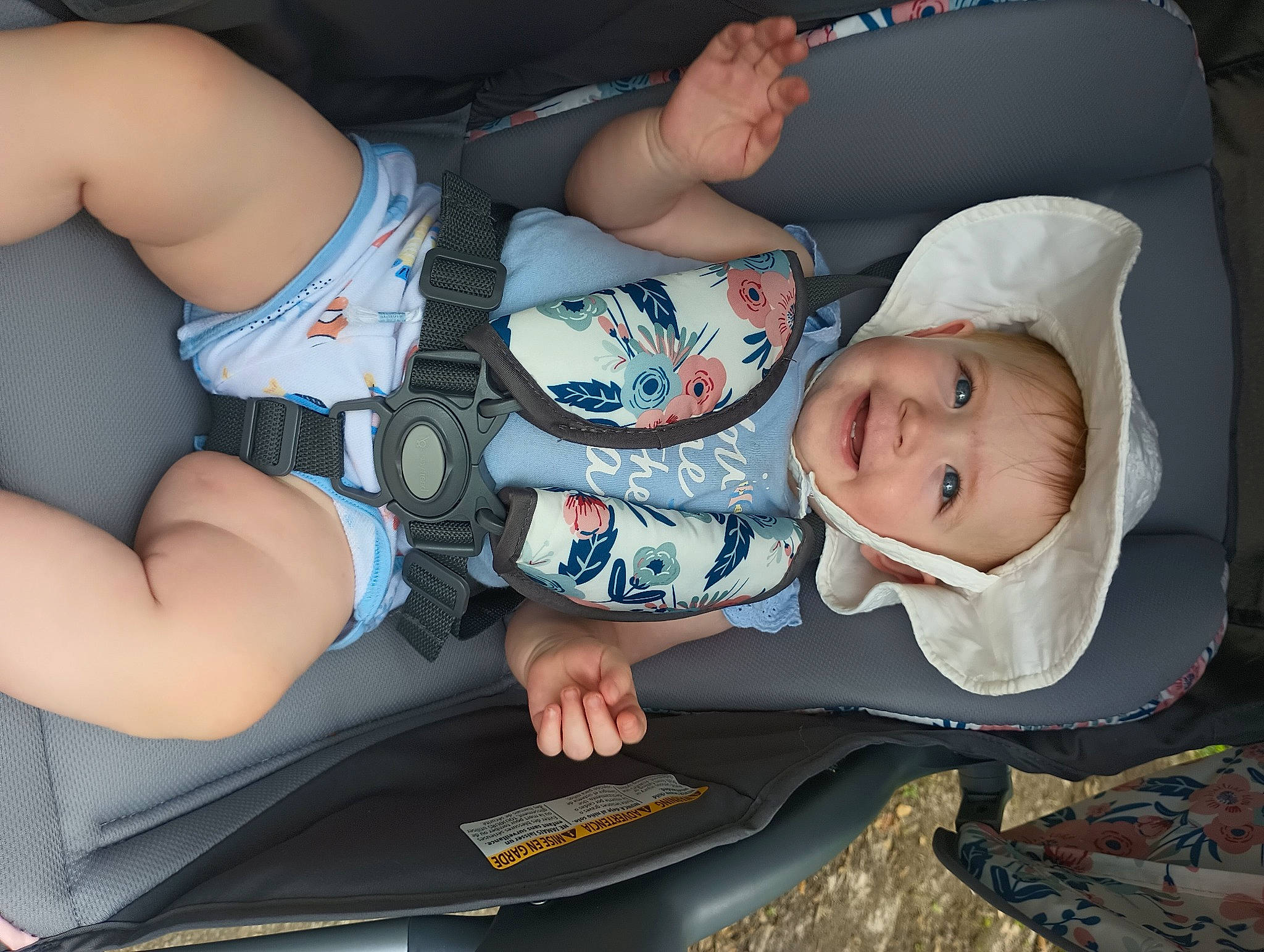 Ellyana joined the competition — help win amazing prizes! baby, baby_carriage, baby_products, baby_toddler_clothing, car_seat, carmine, chest, child, comfort, elbow, human_leg, joy, knee, lap, person, sitting, sleeve, smile, sportswear, thigh