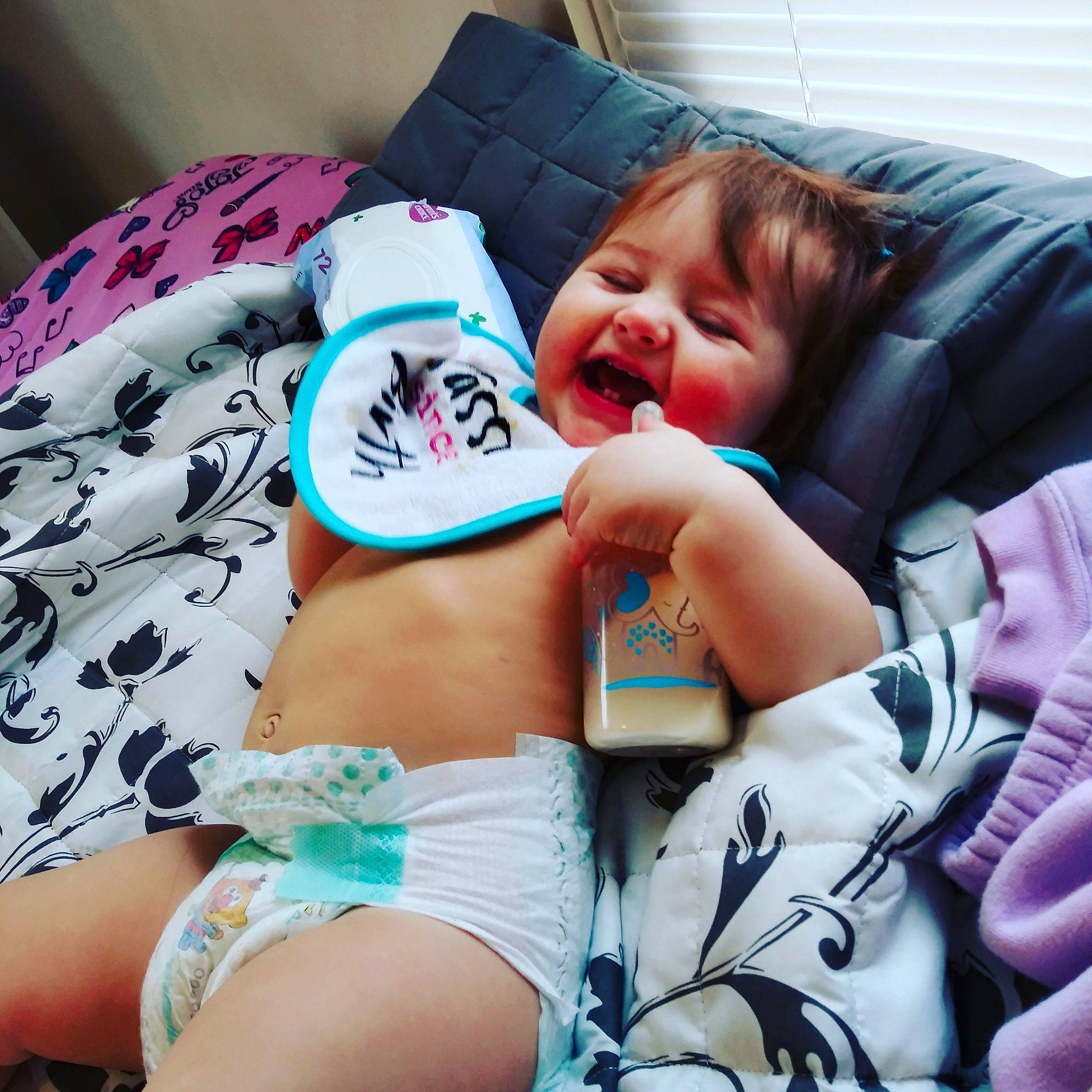 Adelynn is registered to the contest to win money with this photo: arm, baby, birth, child, flesh, human_leg, leg, nap, person, selfie, sleep, thigh