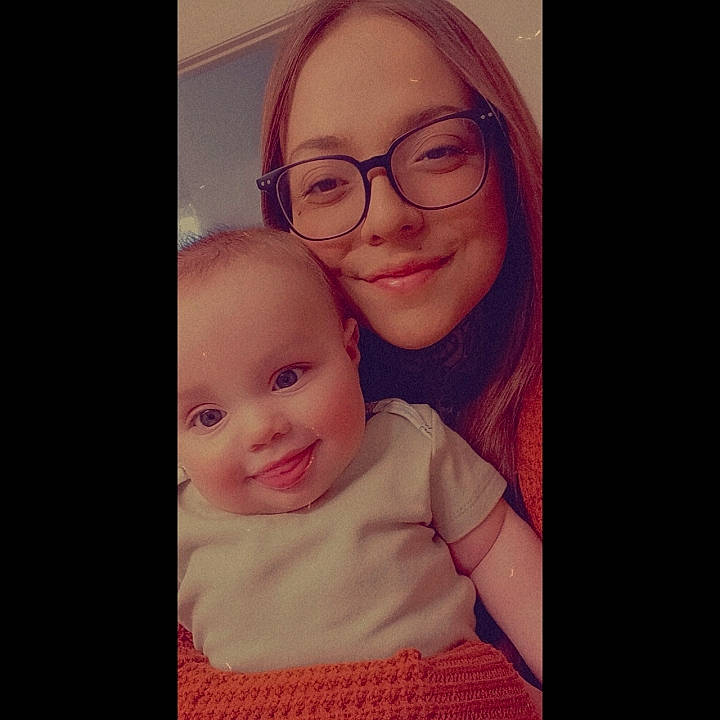 Odin joined the competition — help win amazing prizes! baby, baby_toddler_clothing, cheek, child, cool, eye, facial_expression, glasses, happy, iris, joy, lip, magenta, mouth, nose, person, pink, selfie, skin, smile