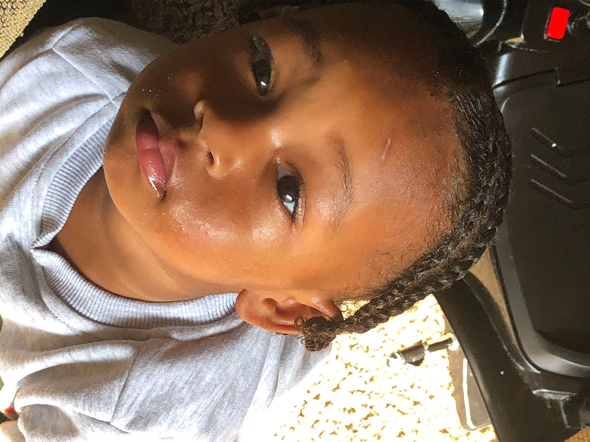 Yosiah is registered to the contest to win money with this photo: automotive_lighting, black_hair, cheek, chest, child, dress_shirt, ear, eyebrow, eyelash, forehead, fun, happy, iris, jaw, lip, mouth, nose, person, toddler, water