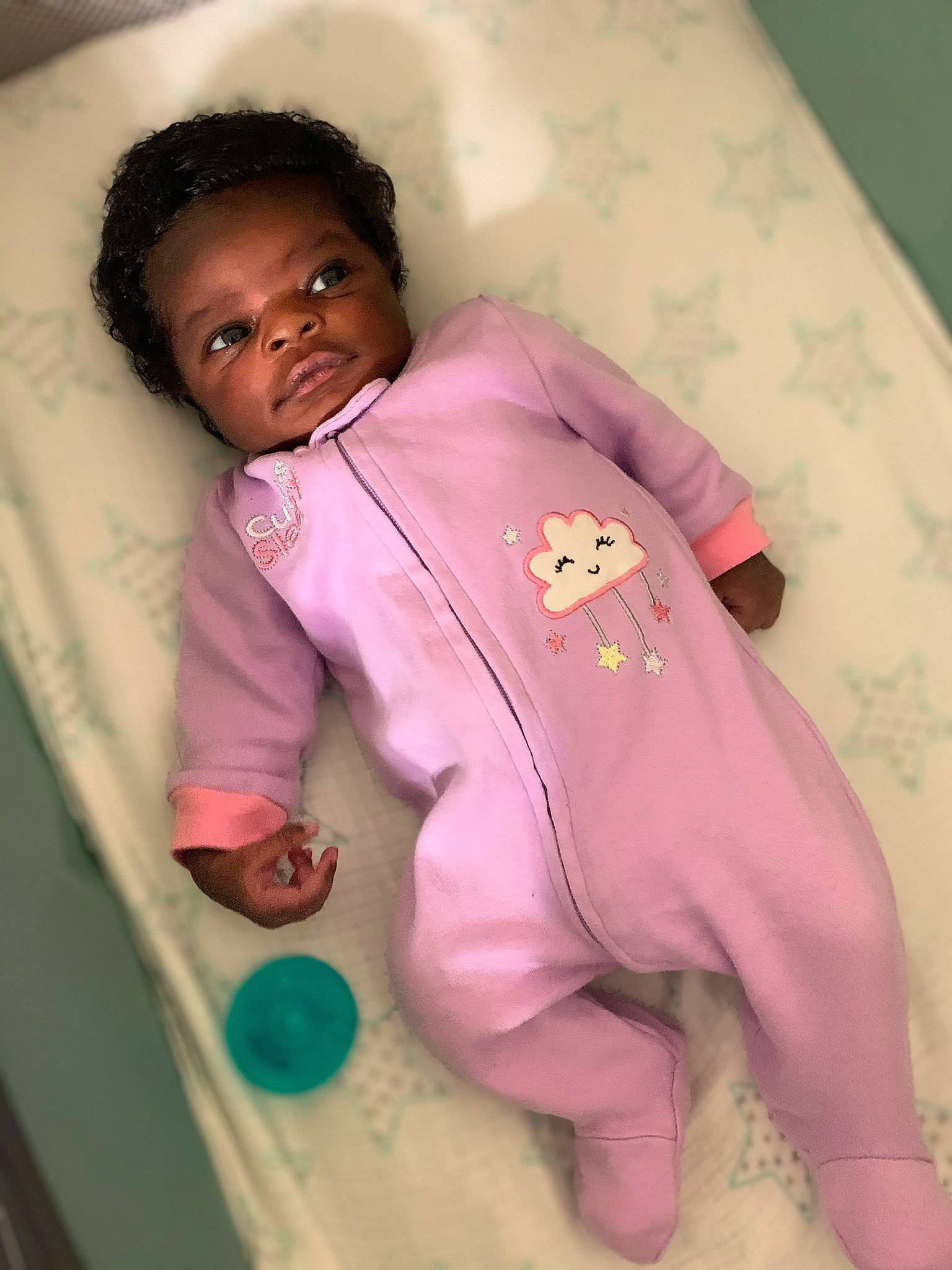 Kaleigha is registered to the contest to win money with this photo: baby, cheek, child, person, pink, skin, toddler