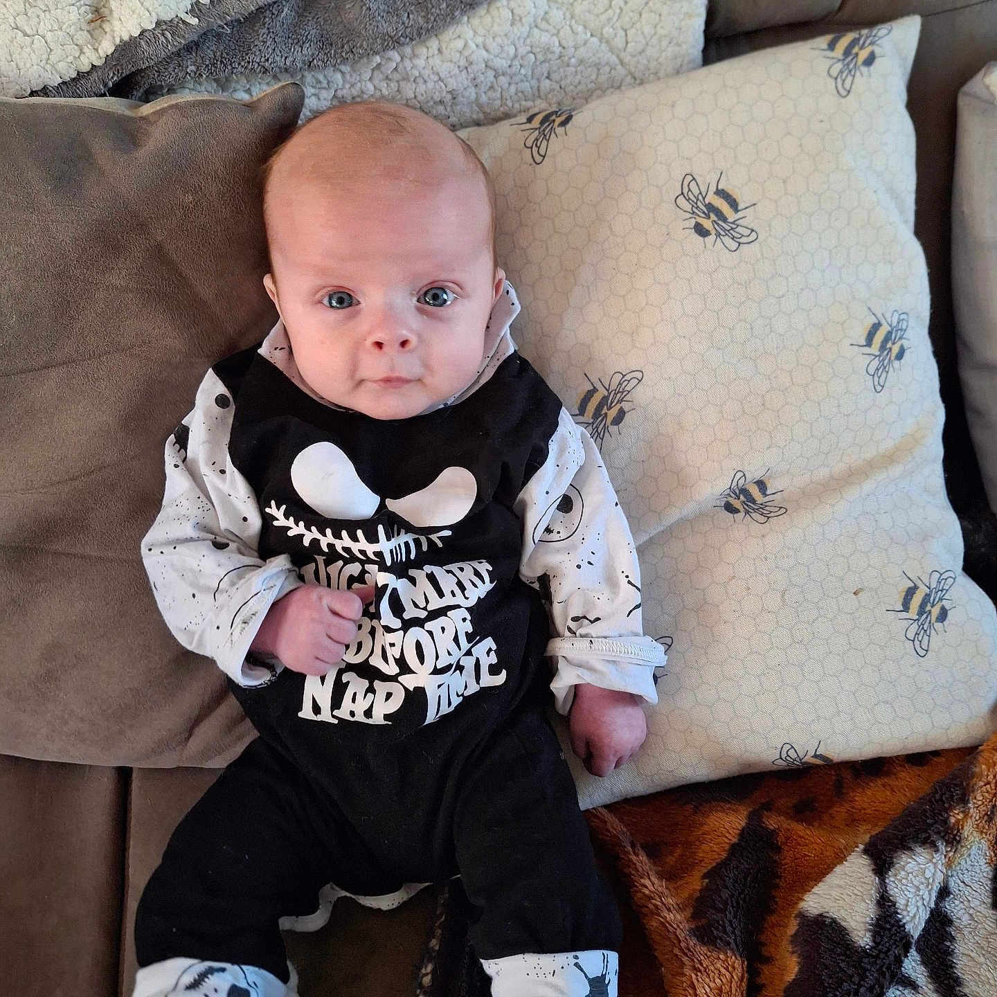 Joshua Ryan joined the competition — help win amazing prizes! baby, bodypart, clothing, couch, cushion, face, finger, footwear, furniture, hand, head, homedecor, linen, pants, person, photography, pillow, portrait, shoe, sitting