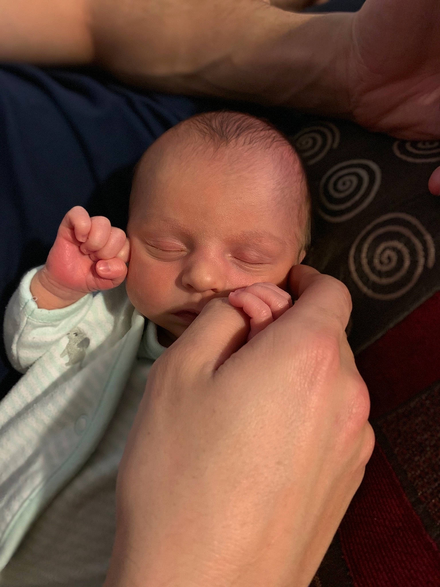 Weslee is registered to the contest to win money with this photo: baby, baby_sleeping, baby_toddler_clothing, cheek, child, comfort, finger, flesh, foot, hand, joint, nail, nap, person, photography, skin, sleep, thumb, toddler, toe