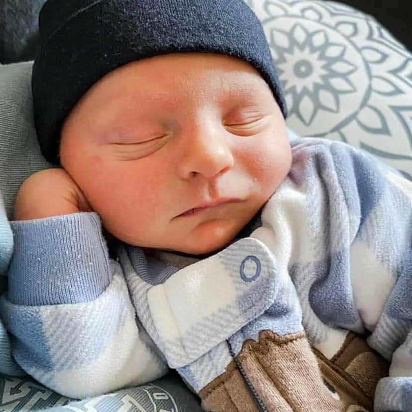 Weslee joined the competition — help win amazing prizes! baby, baby_products, baby_sleeping, baby_toddler_clothing, beanie, bonnet, cap, cheek, child, comfort, headgear, hood, knit_cap, nap, product, skin, sleep, toddler, wool, woolen