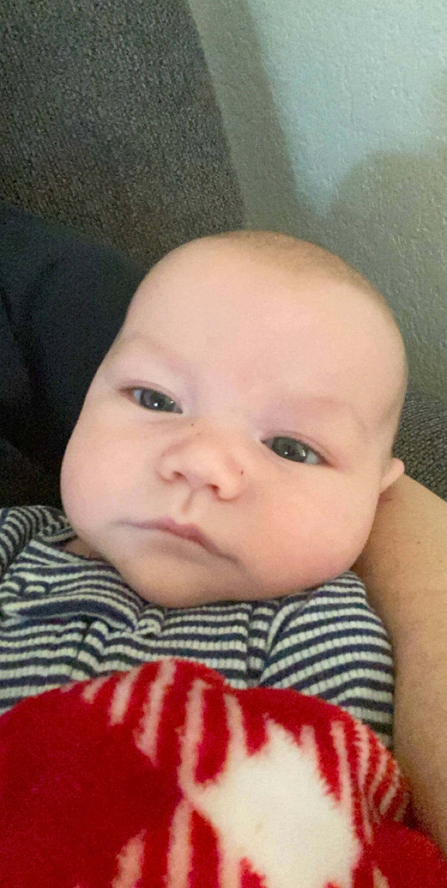 Clinton joined the competition — help win amazing prizes! baby, baby_making_funny_faces, cheek, child, chin, close_up, eye, eyebrow, face, forehead, head, iris, lip, mouth, nose, person, skin, toddler