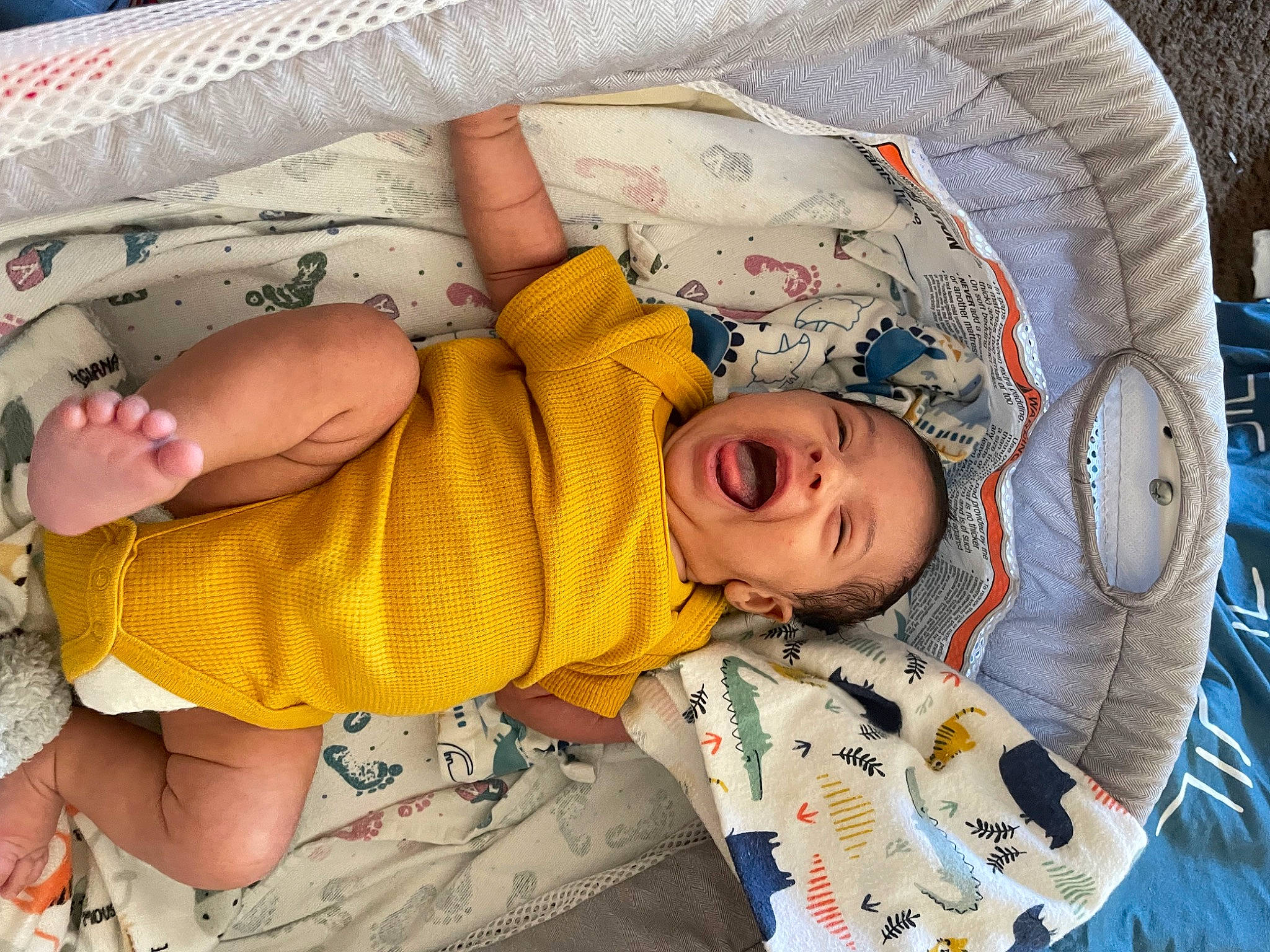 Jordan joined the competition — help win amazing prizes! baby, baby_products, baby_sleeping, baby_toddler_clothing, bedtime, cheek, child, comfort, facial_expression, human, linens, pattern, person, product, room, skin, sleep, sleeve, textile, thumb