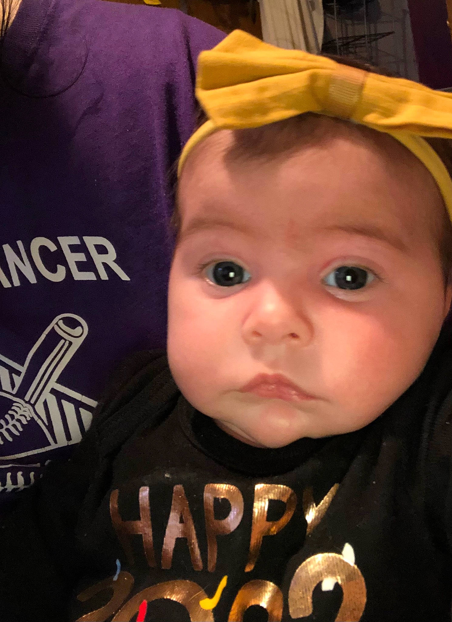 Harper joined the competition — help win amazing prizes! baby, baby_toddler_clothing, cheek, chin, cool, eye, eyebrow, eyelash, forehead, happy, human_body, iris, lip, mouth, nose, outerwear, person, product, skin, sleeve