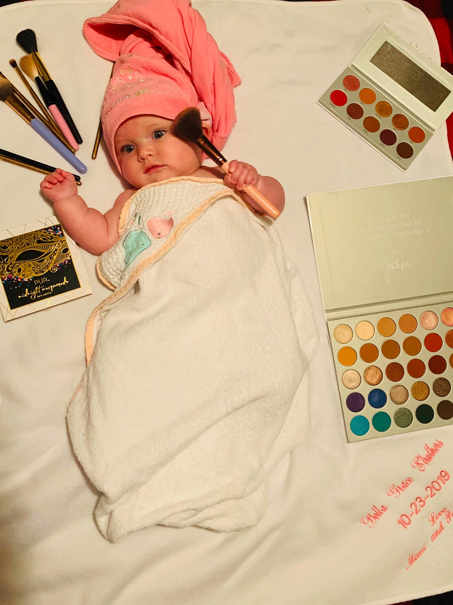 Bella is registered to the contest to win money with this photo: art, cheek, child, drawing, eyelash, finger, headwear, illustration, nail, paint, painting, person, watercolor_paint, writing_implement