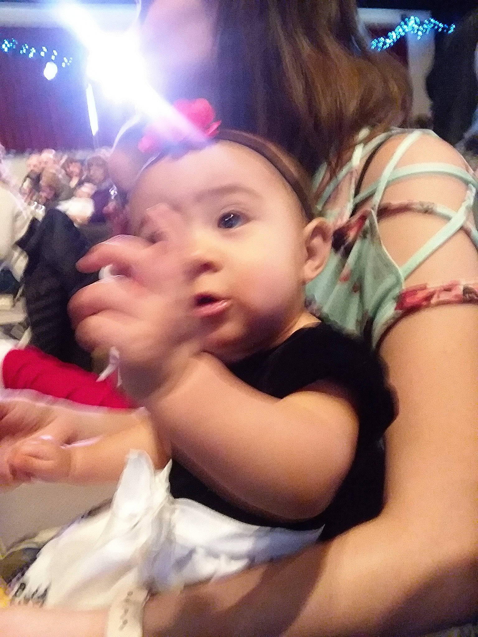 Avery is registered to the contest to win money with this photo: cheek, child, daughter, day, ear, finger, fun, girl, hand, head, human_hair_color, infant, mouth, person, product, skin, snapshot, toddler