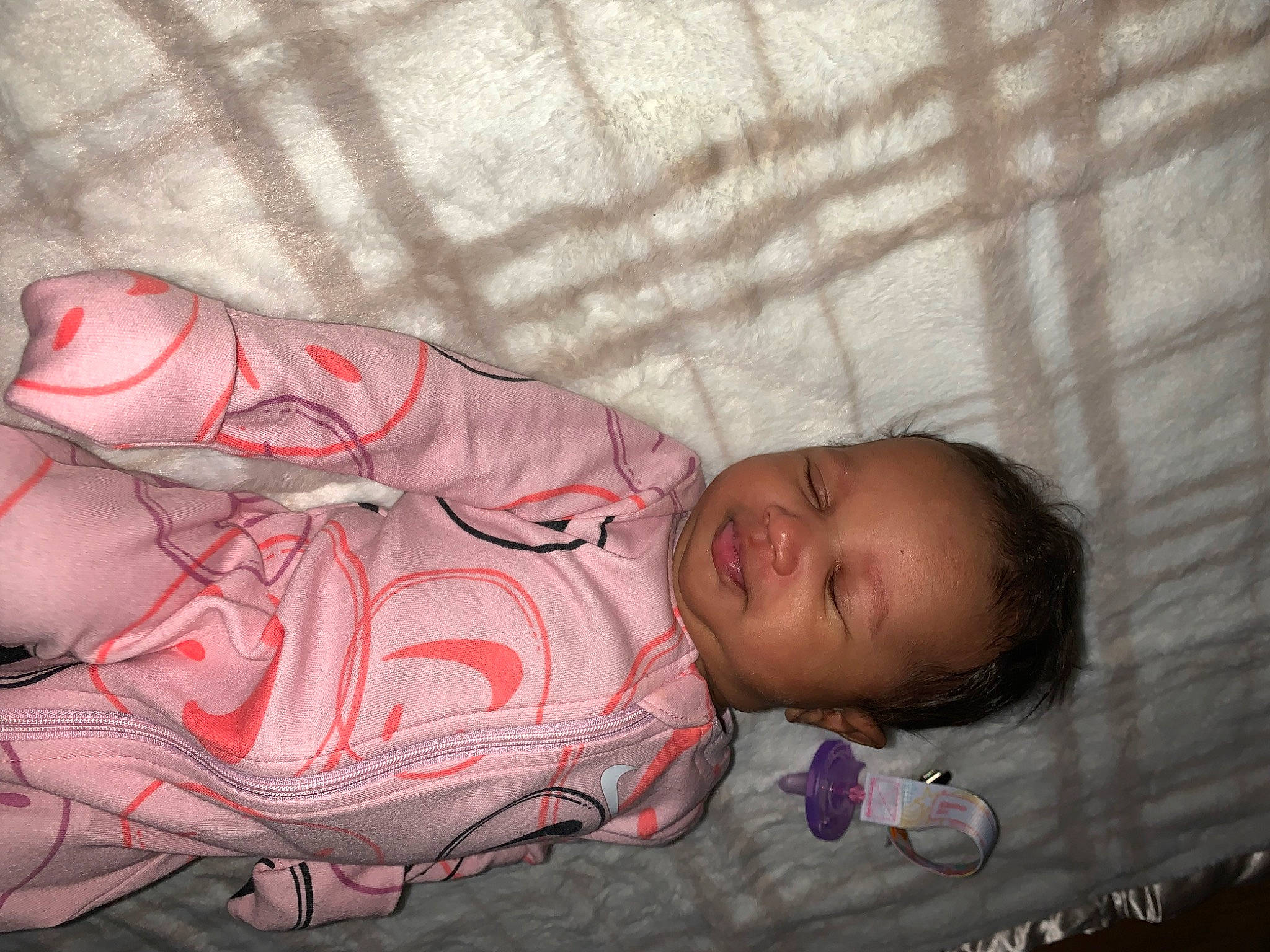 Jaylani joined the competition — help win amazing prizes! baby, baby_products, baby_toddler_clothing, bed, bedding, bedtime, carmine, cheek, child, comfort, head, human_leg, infant_bed, linens, mouth, pattern, person, room, sleeve, toddler