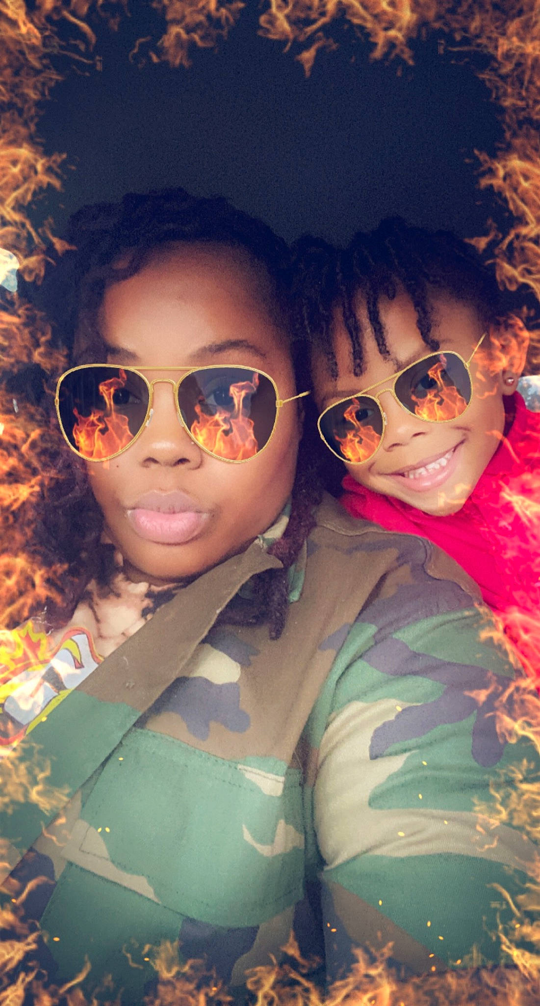 Kyndall joined the competition — help win amazing prizes! black_hair, cool, event, eyewear, facial_expression, fashion_design, flash_photography, fun, gesture, goggles, happy, joy, leisure, military_camouflage, outerwear, pattern, person, personal_protective_equipment, selfie, smile