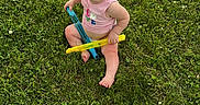 Espyn is registered to the contest to win money with this photo: child, toddler, grass, outdoor, greenery, bubble_wands, playful, summer, nature, barefoot, casual_clothing, happy, cute, sitting, toy, daylight, lawn, innocent, young, fun