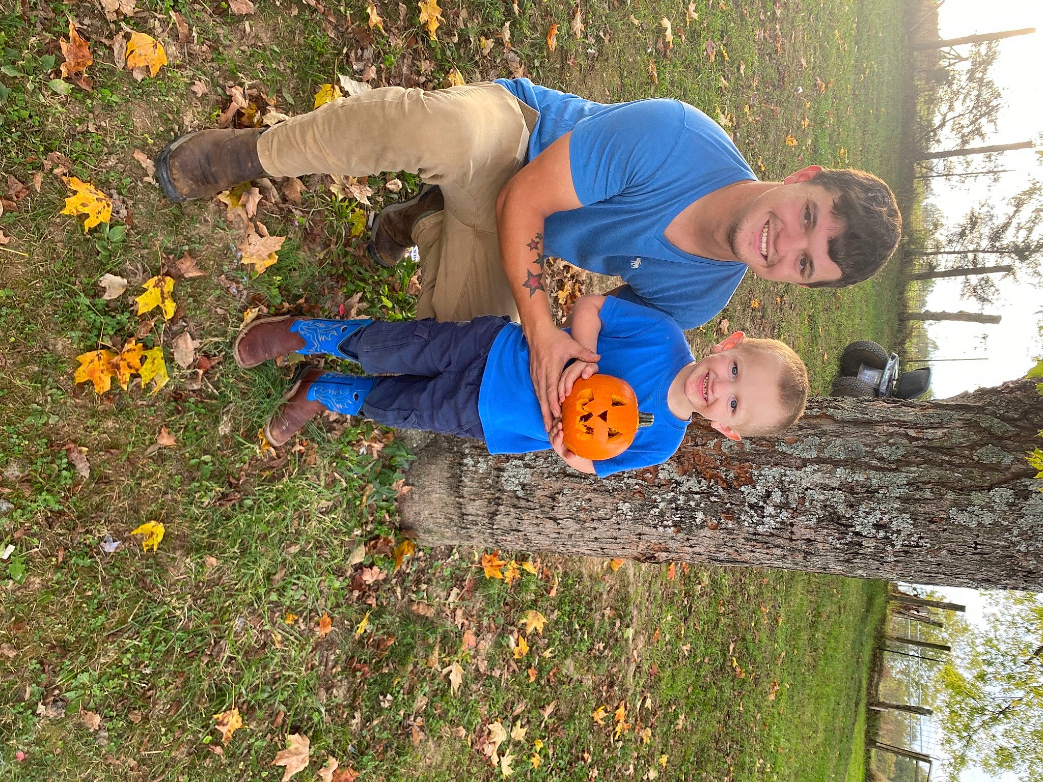 Jaylon joined the competition — help win amazing prizes! child, fun, grass, grassland, groundcover, happy, joy, landscape, lawn, leisure, natural_landscape, people_in_nature, person, plant, sky, smile, soil, t_shirt, toddler, tree