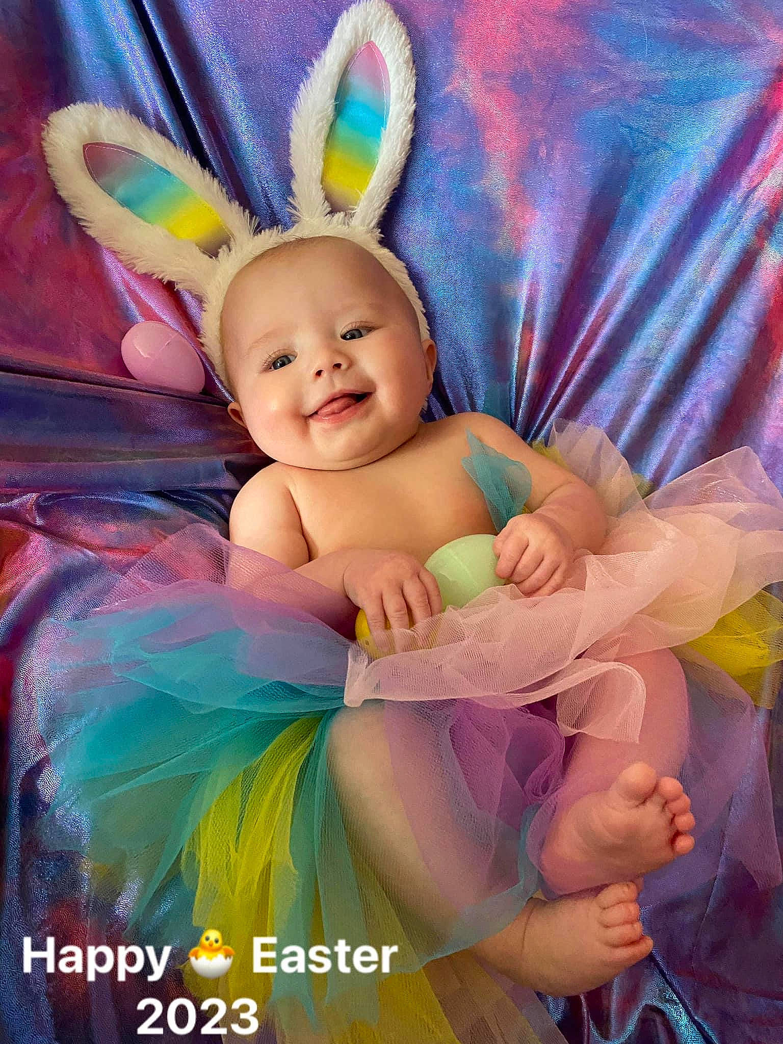 Madilyn is registered to the contest to win money with this photo: art, baby, baby_products, baby_toddler_clothing, baby_toys, child, event, fictional_character, fun, happy, insect, joy, magenta, mythical_creature, painting, person, pink, pollinator, smile, thumb