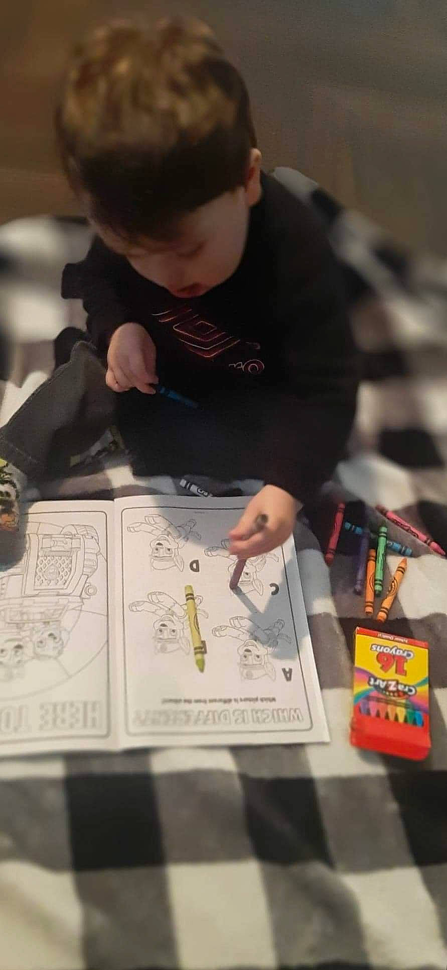 Liam joined the competition — help win amazing prizes! art, artist, child, community, event, flooring, font, fun, games, illustration, learning, paper, person, play, recreation, snapshot, t_shirt, toddler, tree, under_exposed