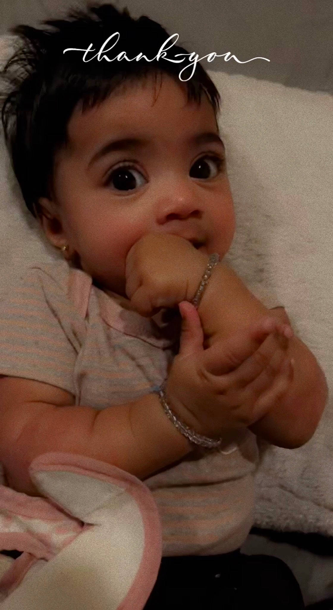 Naina joined the competition — help win amazing prizes! arm, baby, baby_toddler_clothing, cheek, chin, ear, eye, eyelash, face, finger, gesture, hand, happy, lip, mouth, neck, nose, person, skin, thumb