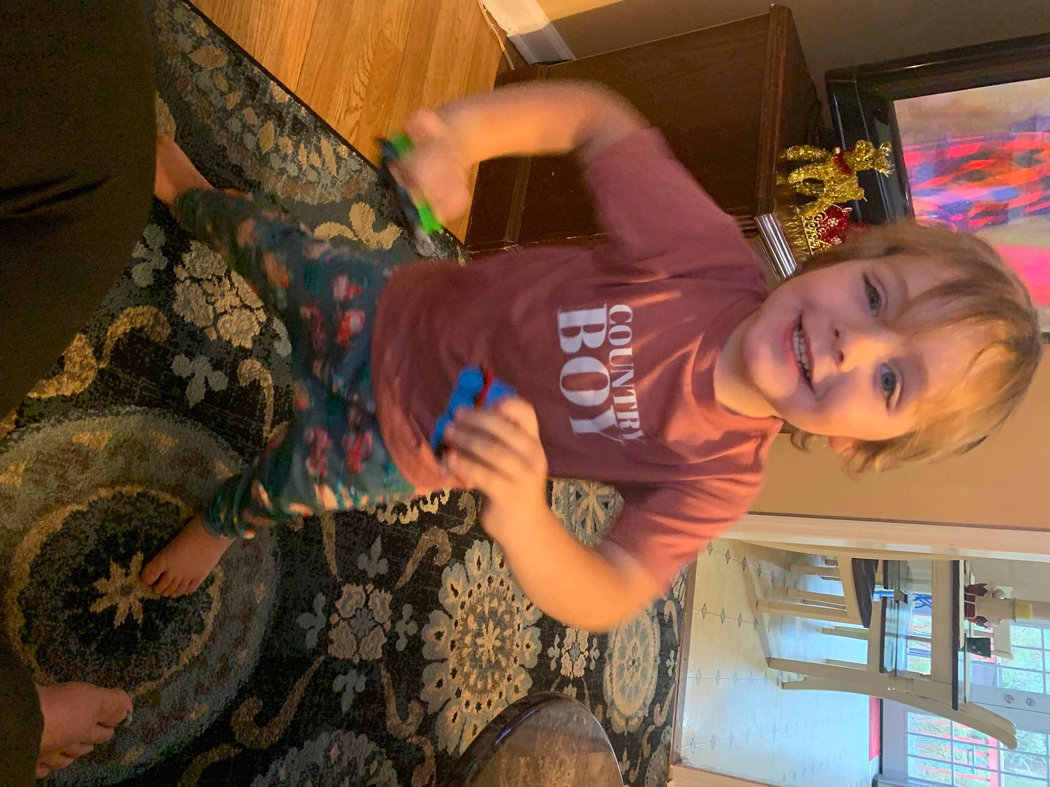 Lukas joined the competition — help win amazing prizes! american_crocodile, baby_toddler_clothing, cool, crocodile, display_device, flat_panel_display, joy, person, python, reptile, scaled_reptile, serpent, snake, television, television_set, toddler