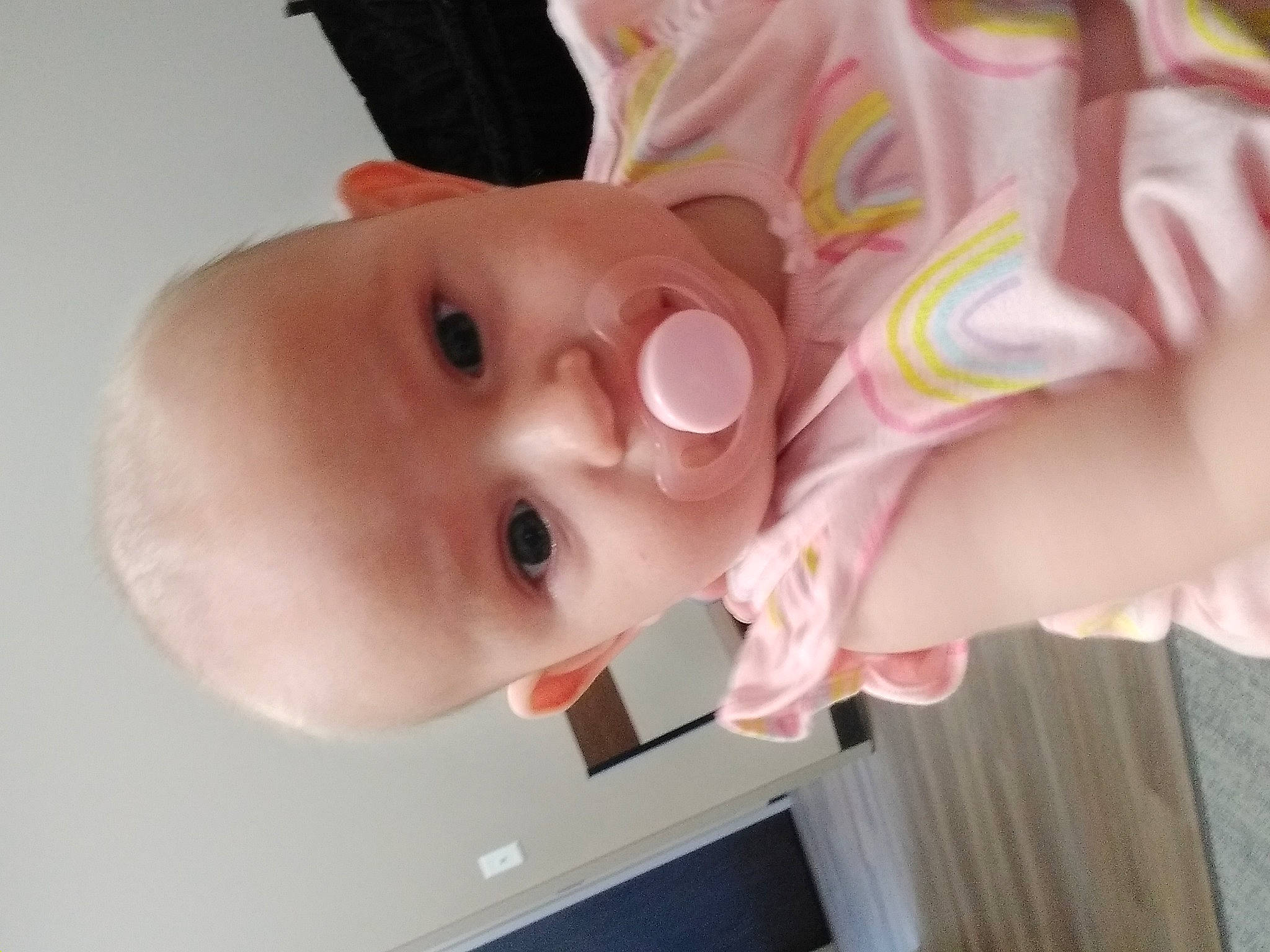 Kailena Zai Ann Krueger joined the competition — help win amazing prizes! baby, baby_products, baby_toddler_clothing, bathing, cheek, child, ear, eyelash, finger, fun, happy, headgear, lip, mouth, nose, person, pink, room, skin, toddler