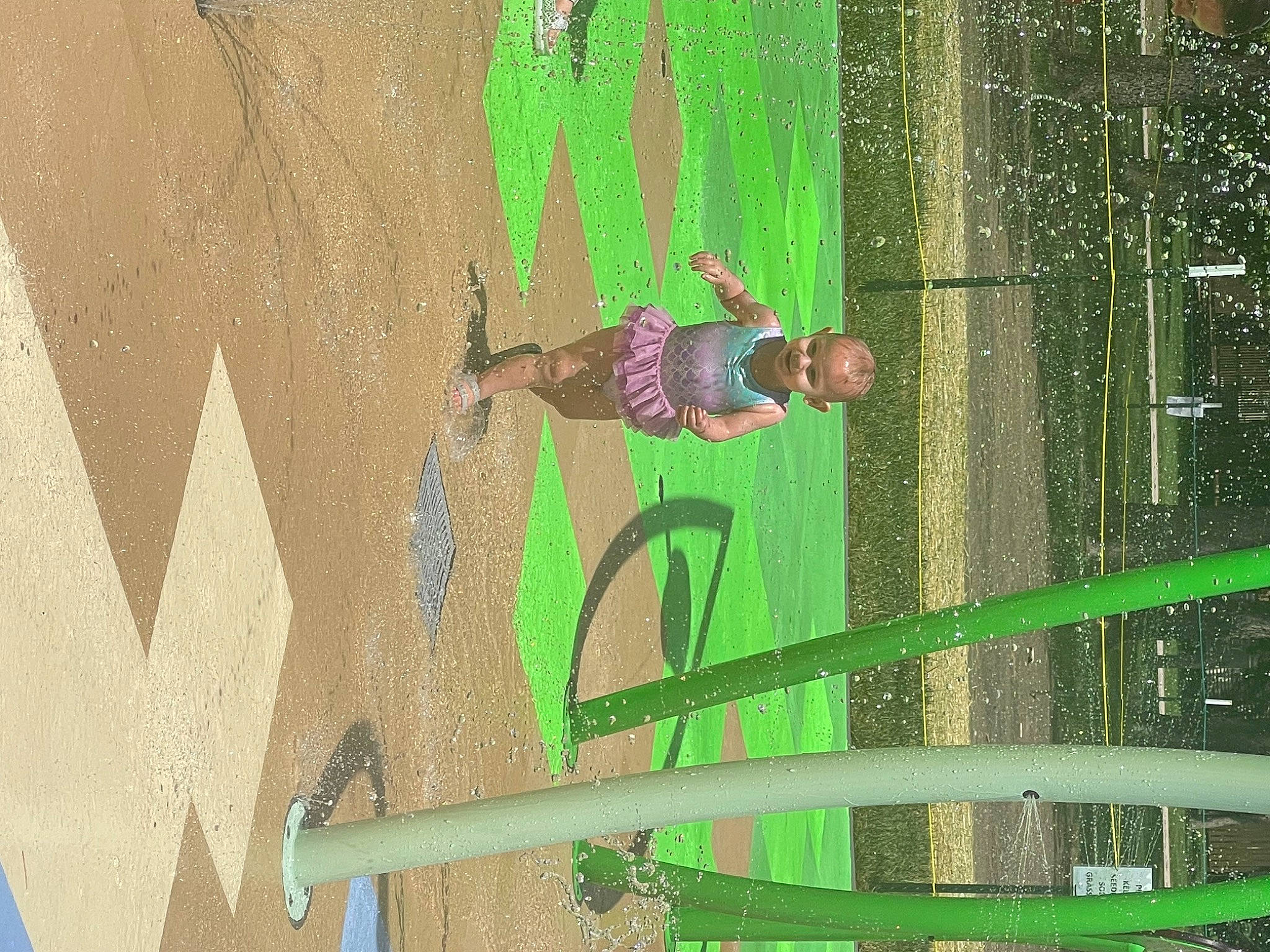 Kailena Krueger joined the competition — help win amazing prizes! art, circle, fun, grass, leisure, magenta, organism, pattern, person, plant, recreation, shadow, terrestrial_plant, tints_and_shades, tire, tree, visual_arts, water, wheel, window