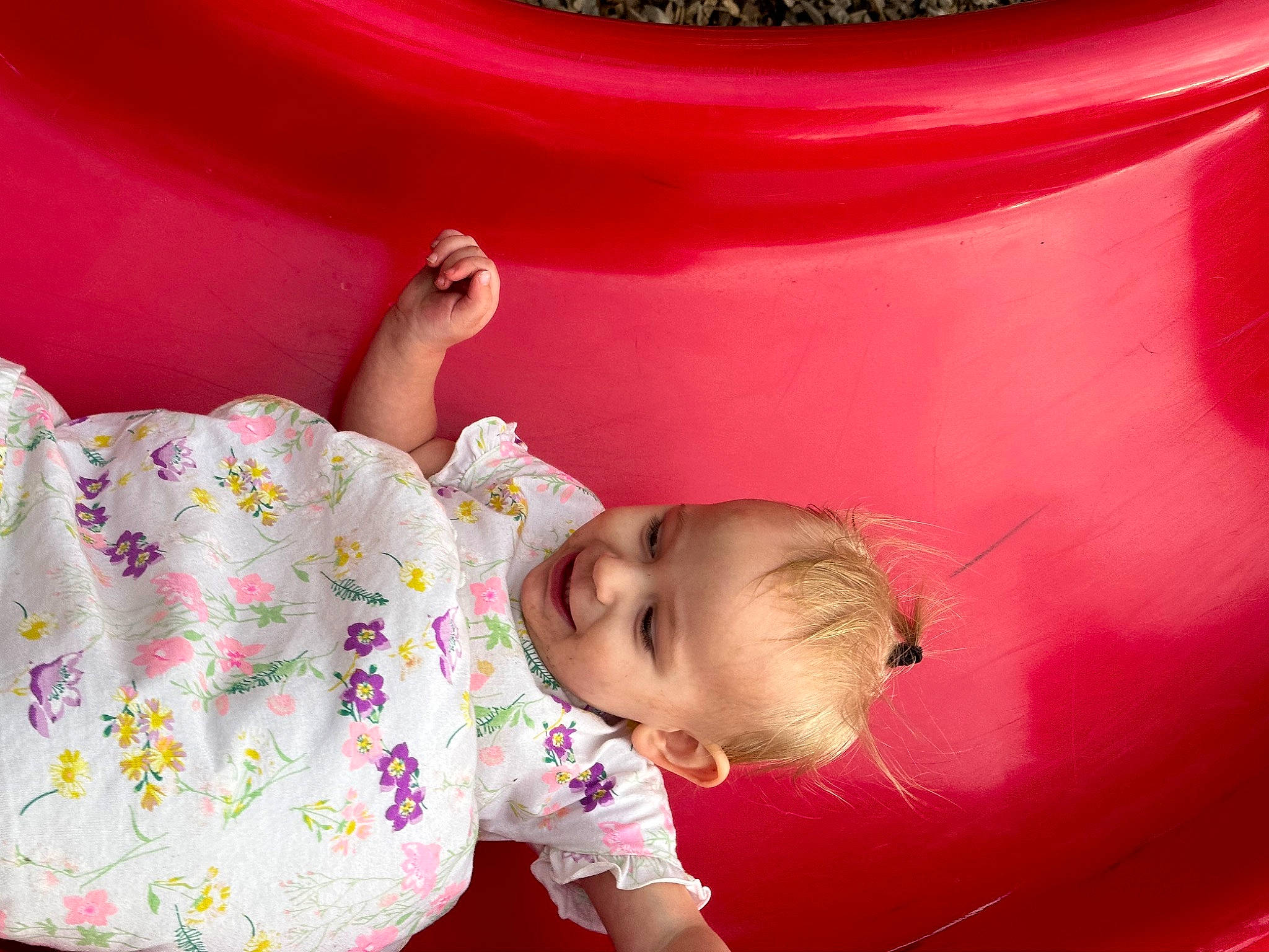 Kailena Krueger joined the competition — help win amazing prizes! baby, baby_products, baby_toddler_clothing, child, comfort, fun, hand, happy, human_body, joy, leisure, linens, magenta, person, pink, play, recreation, skin, sleeve, textile