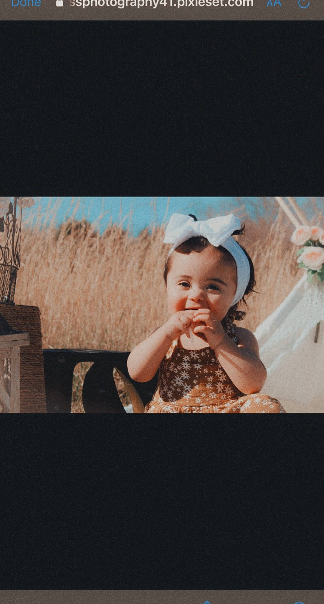 Lakelynn is registered to the contest to win money with this photo: baby, child, electronic_device, event, fashion_accessory, flash_photography, formal_wear, fun, happy, headpiece, jewellery, monochrome, monochrome_photography, necklace, person, portrait_photography, room, sitting, smile, toddler