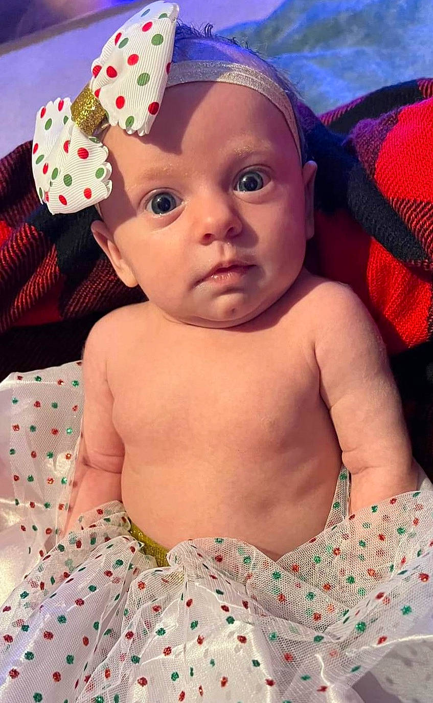 Emberlee joined the competition — help win amazing prizes! baby, baby_products, baby_toddler_clothing, cap, cheek, child, costume_hat, fun, happy, head, headgear, headpiece, headwear, iris, lip, mouth, party_hat, person, pink, skin