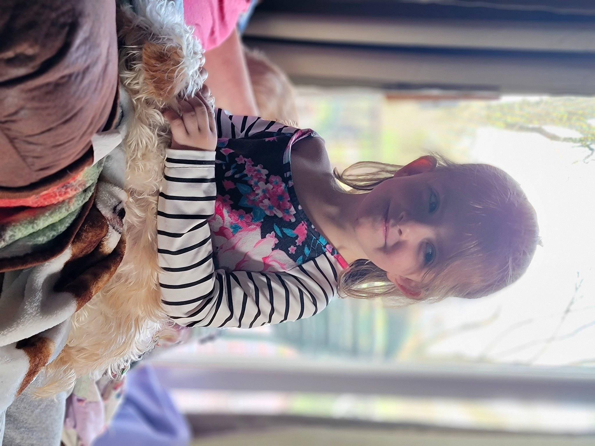 Aria joined the competition — help win amazing prizes! child, dress, fashion_design, fun, fur, grass, happy, human_leg, joy, landscape, leisure, neck, person, plant, recreation, skin, street_fashion, sunglasses, temple, toddler