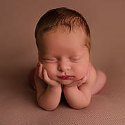 Milo is registered to the contest to win money with this photo: baby, newborn, sleeping, hands, face, cute, chubby, child, portrait, skin, infant, peaceful, rest, soft, warm, head, closed_eyes, closeup, background, pose