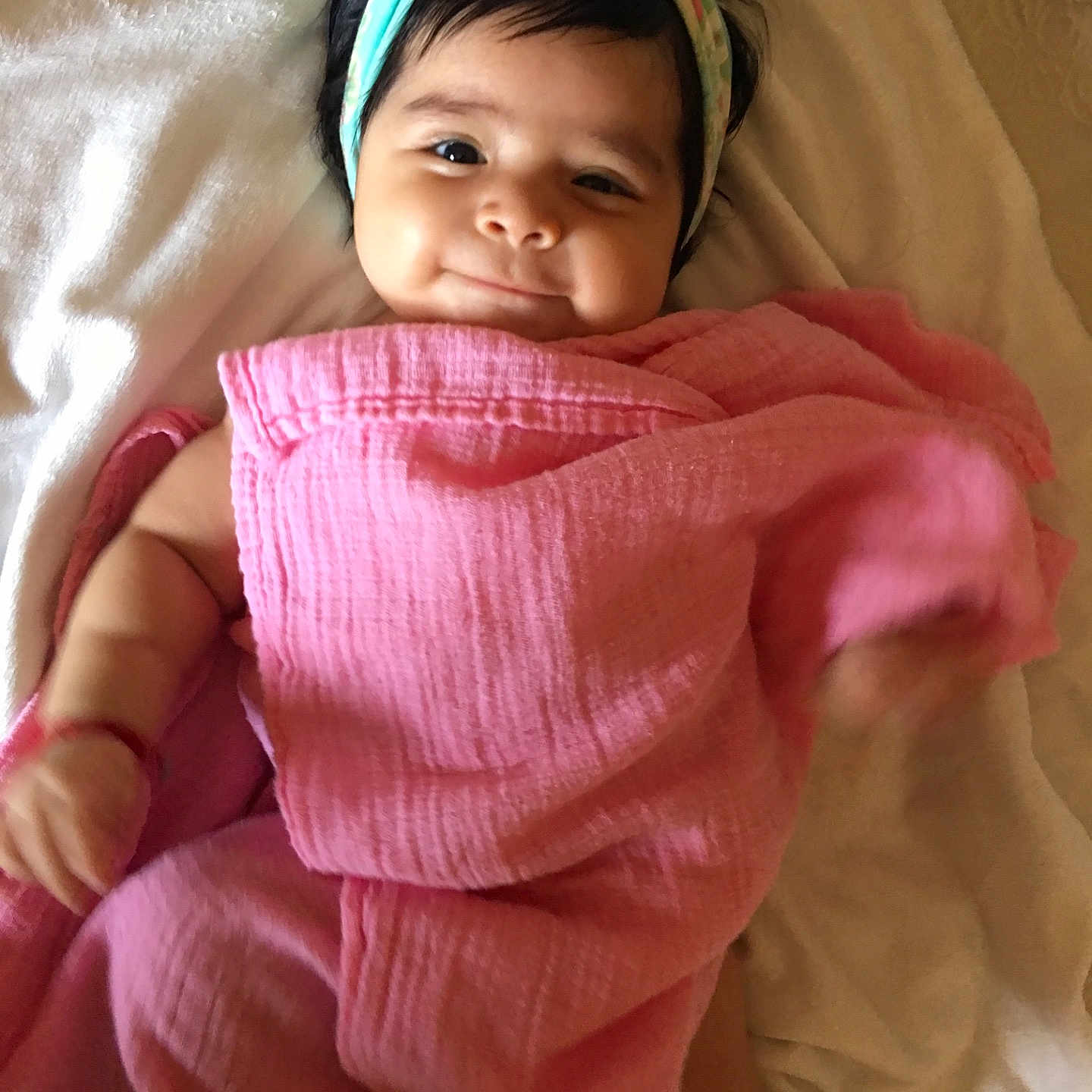 Amelia joined the competition — help win amazing prizes! child, girl, infant, pink, product, skin, textile, toddler