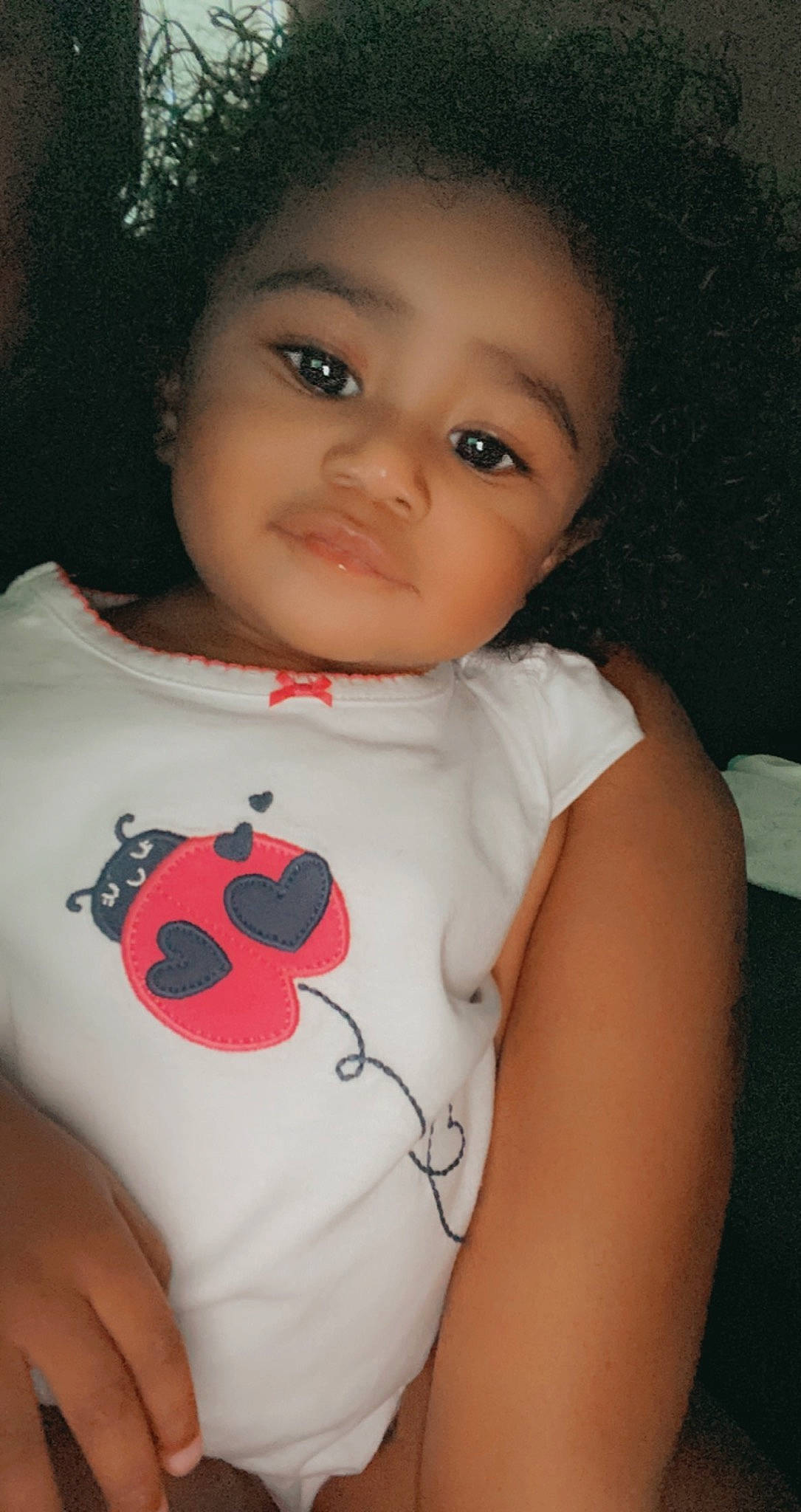 Jazlynn is registered to the contest to win money with this photo: black, cheek, chin, eye, eyebrow, eyelash, face, facial_expression, forehead, hair, hairstyle, head, lip, mouth, neck, nose, organ, person, skin, sleeve