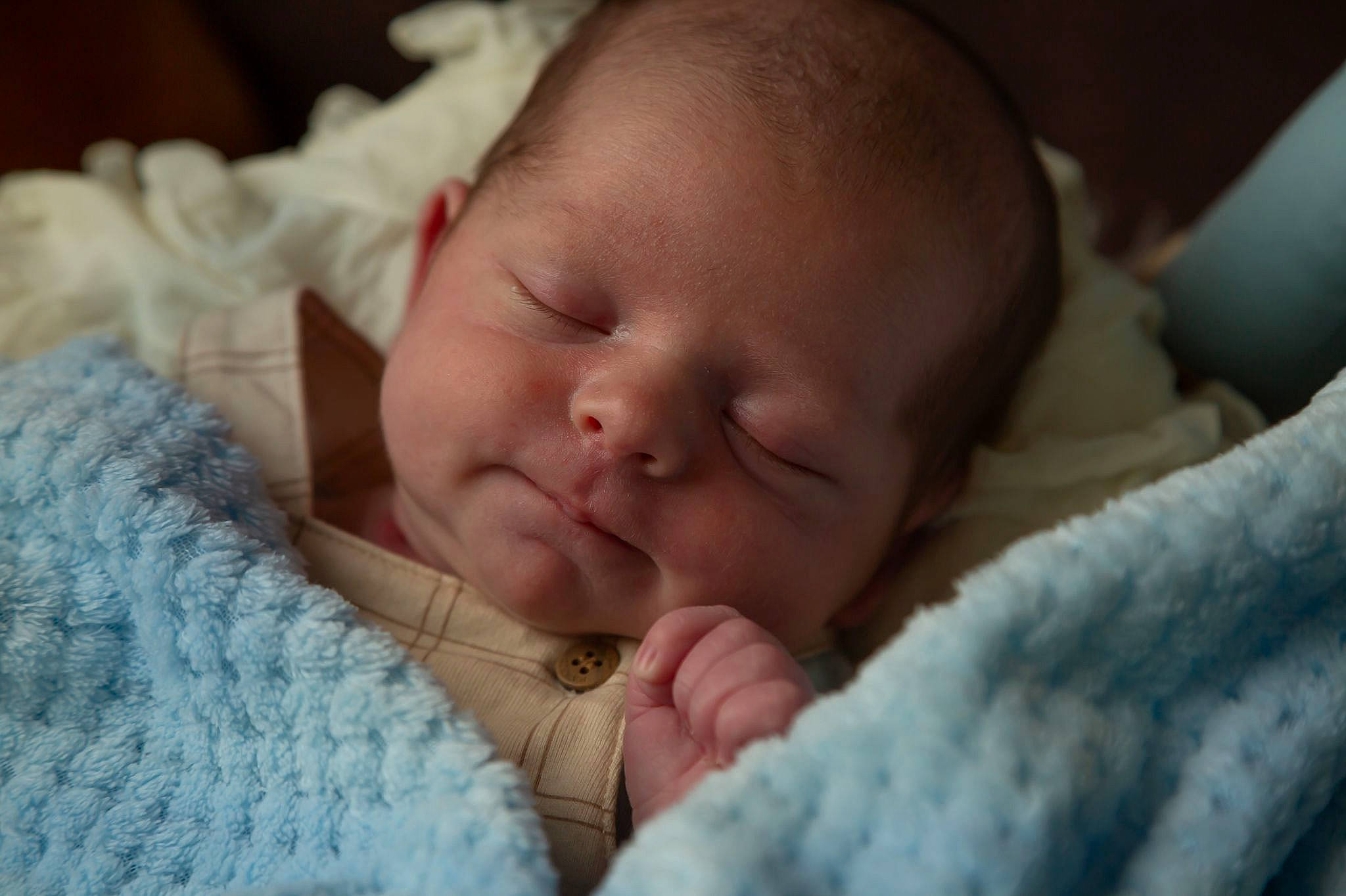 Archie is registered to the contest to win money with this photo: baby, baby_toddler_clothing, bedtime, cheek, child, chin, comfort, ear, eye, eyebrow, eyelash, happy, iris, mouth, nap, nose, person, portrait_photography, skin, sleep