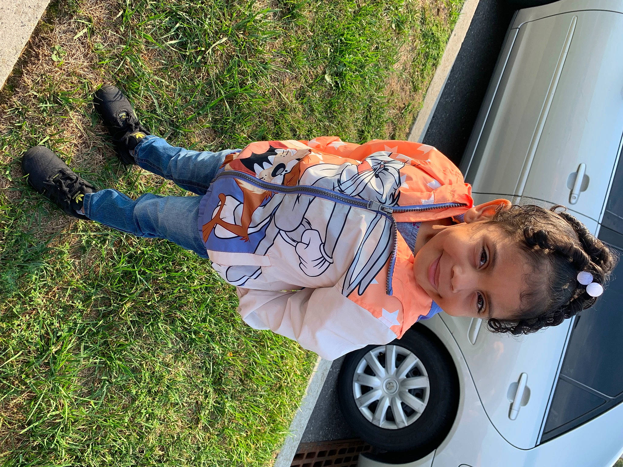 Indya joined the competition — help win amazing prizes! alloy_wheel, automotive_design, automotive_exterior, automotive_tire, car, hat, hood, joy, leg, motor_vehicle, person, personal_protective_equipment, plant, shoe, sneakers, sports_gear, sunglasses, tire, toy, vehicle