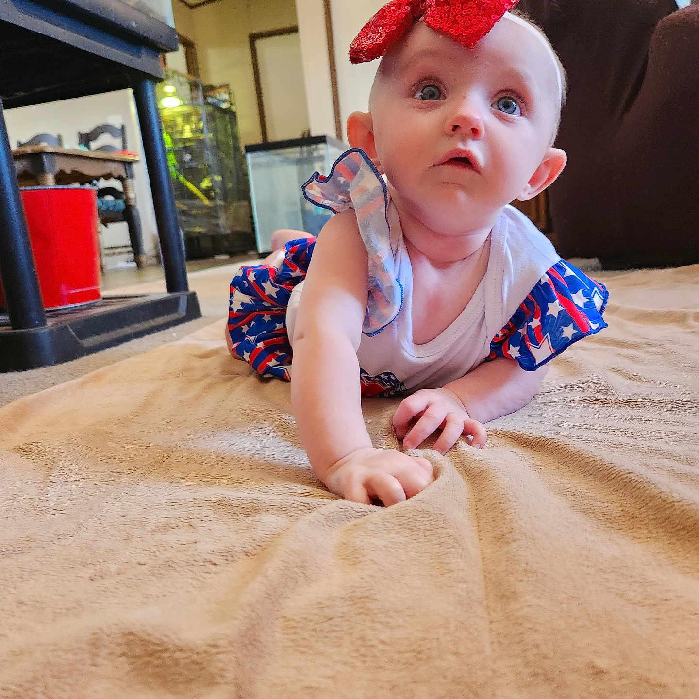 Gabby joined the competition — help win amazing prizes! accessories, baby, bodypart, cap, clothing, couch, crawling, cushion, face, finger, furniture, hand, hat, head, homedecor, person, photography, portrait, t_shirt, wood