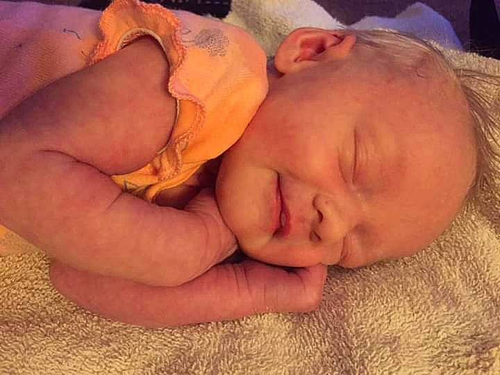 Estella joined the competition — help win amazing prizes! baby, bedtime, birth, cheek, child, childbirth, close_up, eye, face, finger, forehead, hand, head, lip, mouth, muscle, nap, nose, person, skin