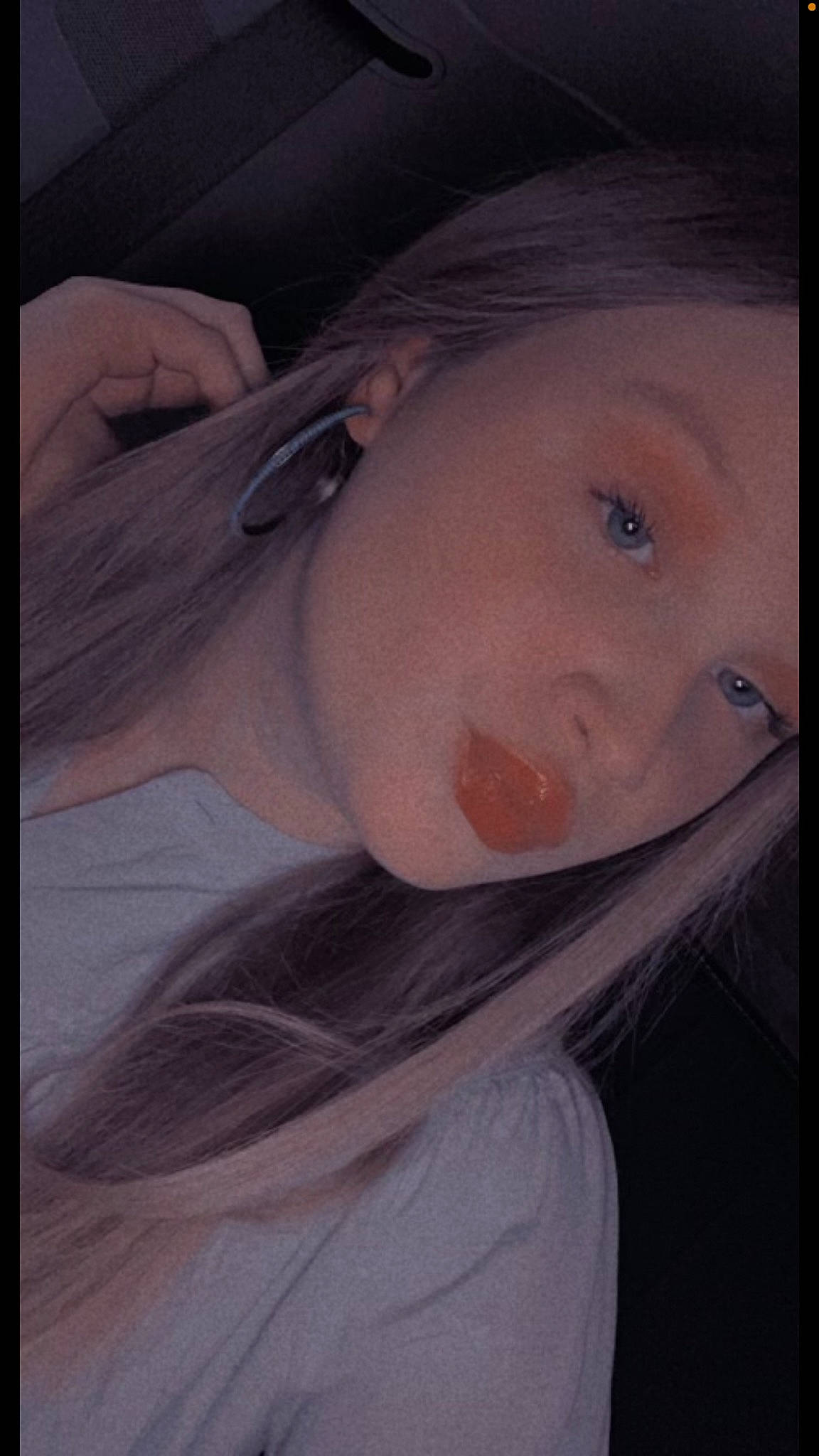 Kensley joined the competition — help win amazing prizes! blond, cheek, chin, ear, eye, eyebrow, eyelash, eyewear, flash_photography, forehead, fun, happy, iris, jaw, lip, neck, nose, person, selfie, skin