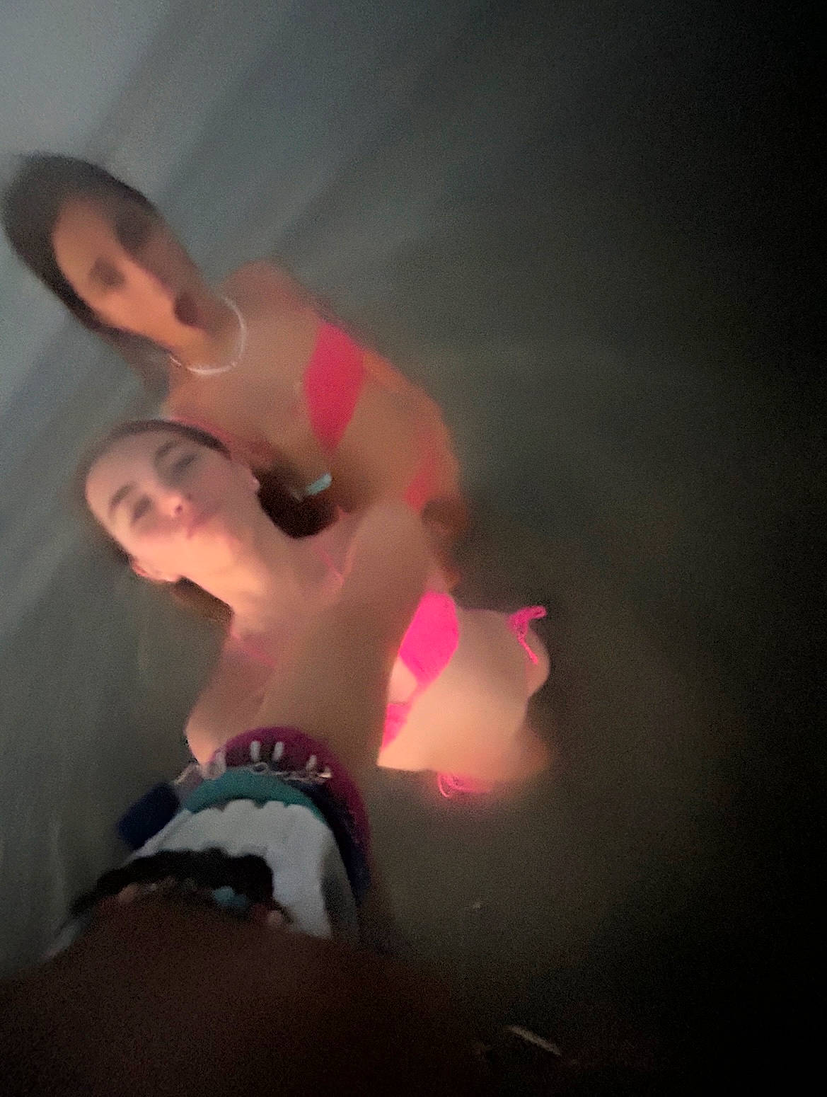 Lila is registered to the contest to win money with this photo: abdomen, backlighting, barechested, chest, cloud, darkness, elbow, event, flash_photography, flesh, gesture, happy, human_leg, lens_flare, magenta, neck, performance_art, person, shadow, sky