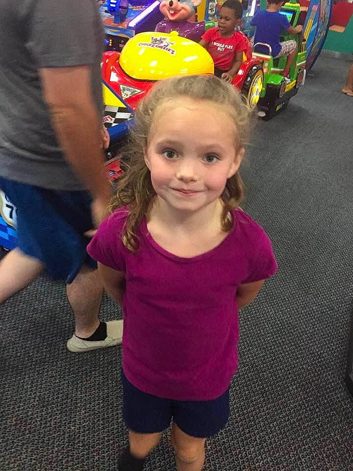 Alexis joined the competition — help win amazing prizes! child, clothing, crowd, event, fun, happy, human, human_leg, joy, leisure, magenta, person, purple, recreation, sandal, shorts, smile, summer, t_shirt, thigh