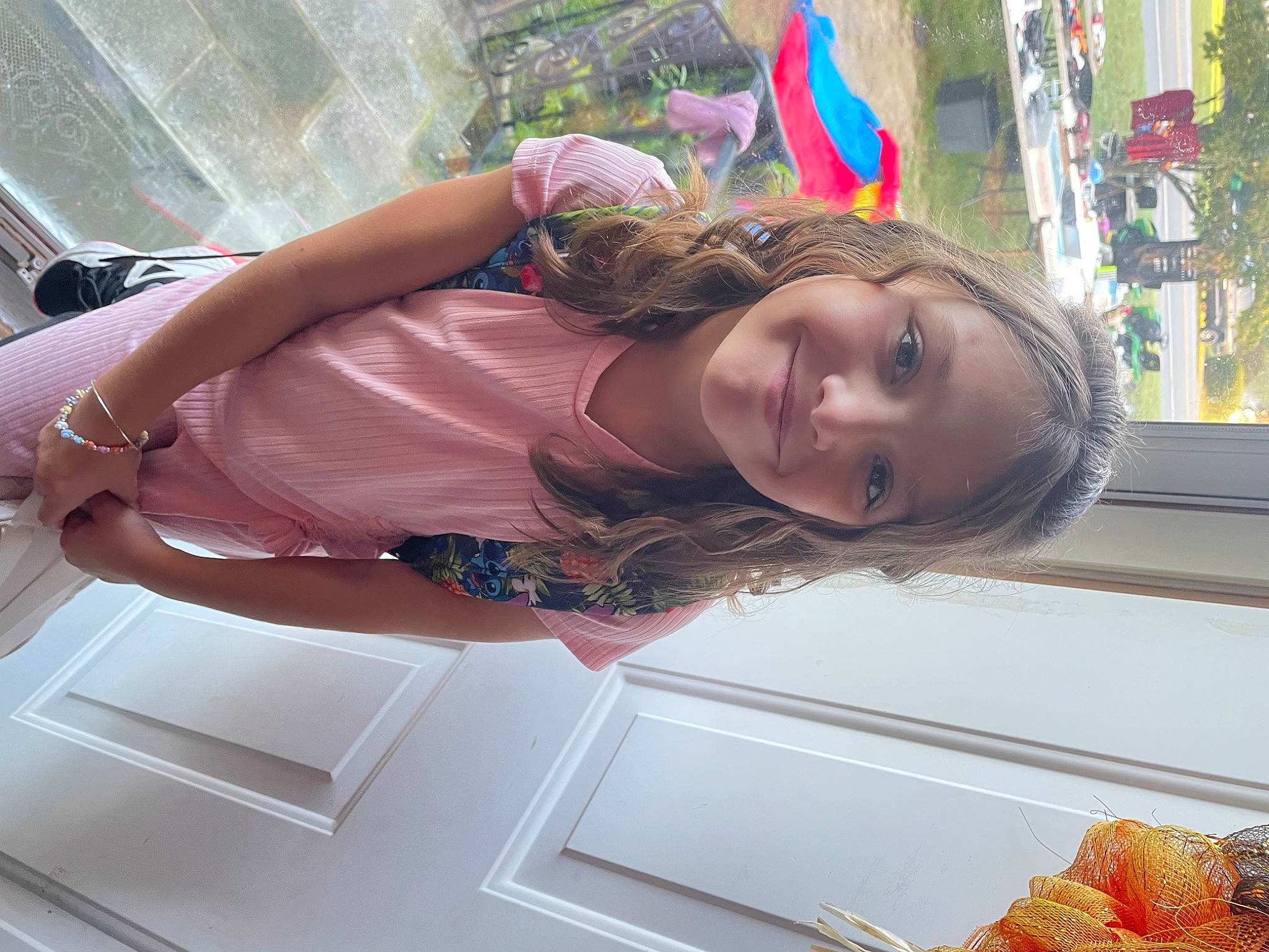 Miley joined the competition — help win amazing prizes! flag, fun, happy, human_leg, ingredient, joy, magenta, person, room, smile, thigh, vacation, window