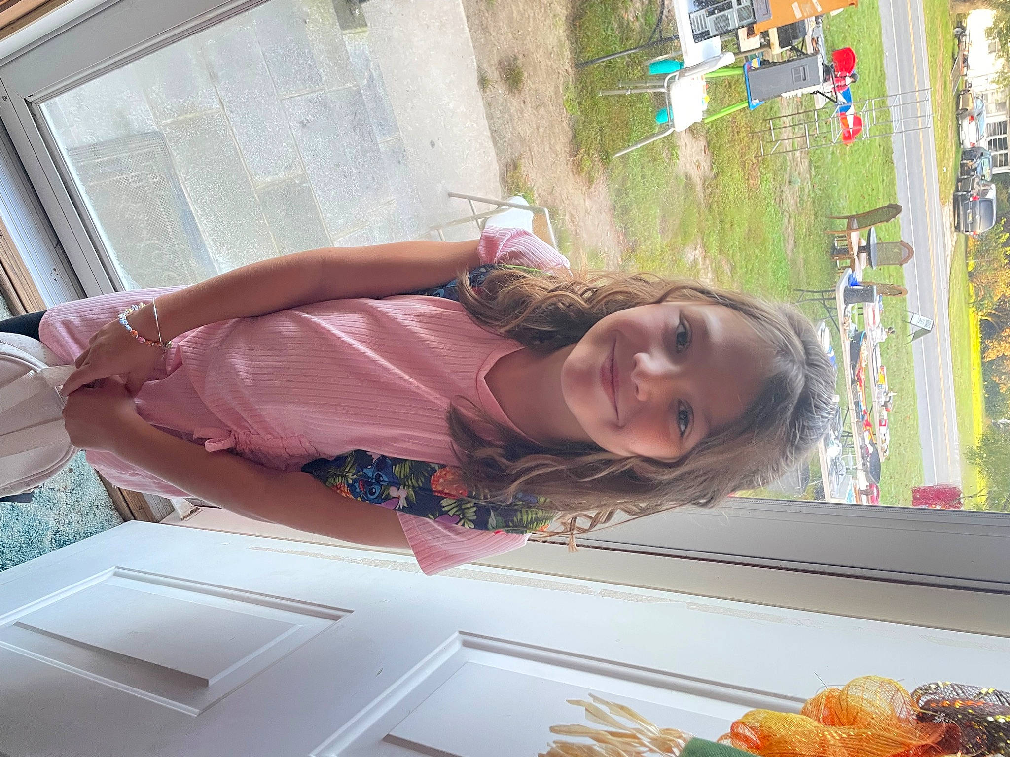 Miley joined the competition — help win amazing prizes! child, comfort, floral_design, food_group, fruit, fun, happy, joy, leisure, natural_foods, orange, person, photography, plant, smile, tableware, textile, tree, vacation, vegetable