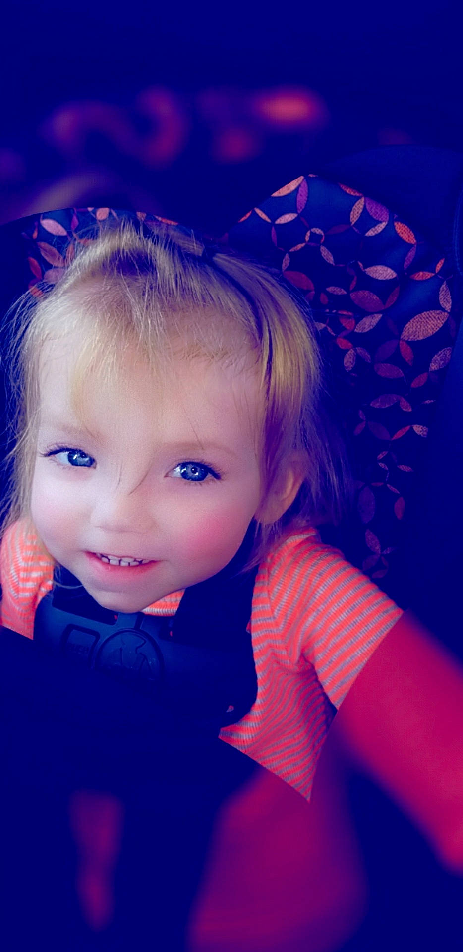 Loretta joined the competition — help win amazing prizes! beauty, blond, blue, cheek, child, child_model, electric_blue, eye, face, hair, hairstyle, head, iris, lip, nose, organ, person, pink, purple, skin