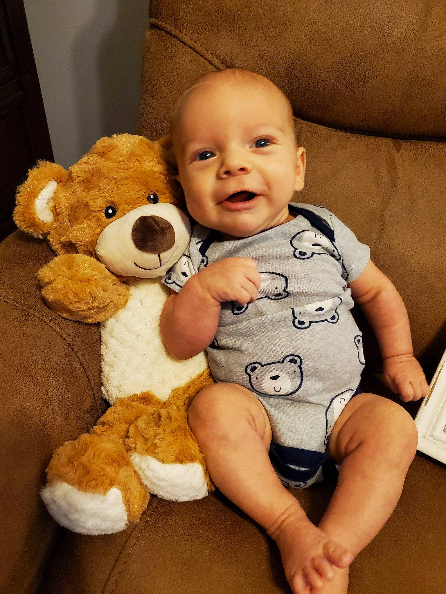 Laine joined the competition — help win amazing prizes! baby, child, person, stuffed_toy, teddy_bear, toddler, toy