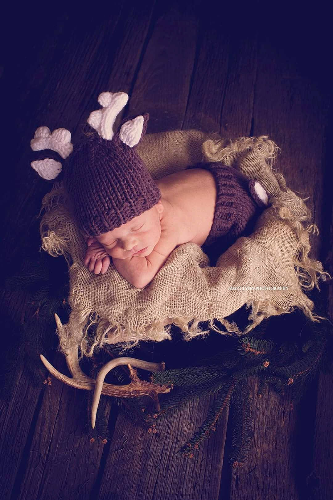Laine joined the competition — help win amazing prizes! antler, baby, beanie, bonnet, child, fashion_accessory, flash_photography, fur, hat, headgear, headpiece, knitting, photography, toddler, wood